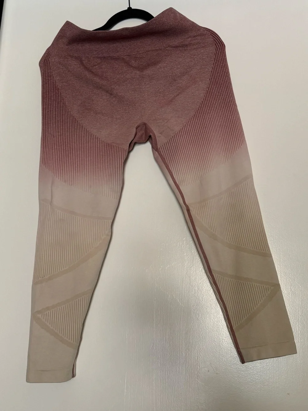 HALARA Ombre Seamless Leggings - Rose to Cream